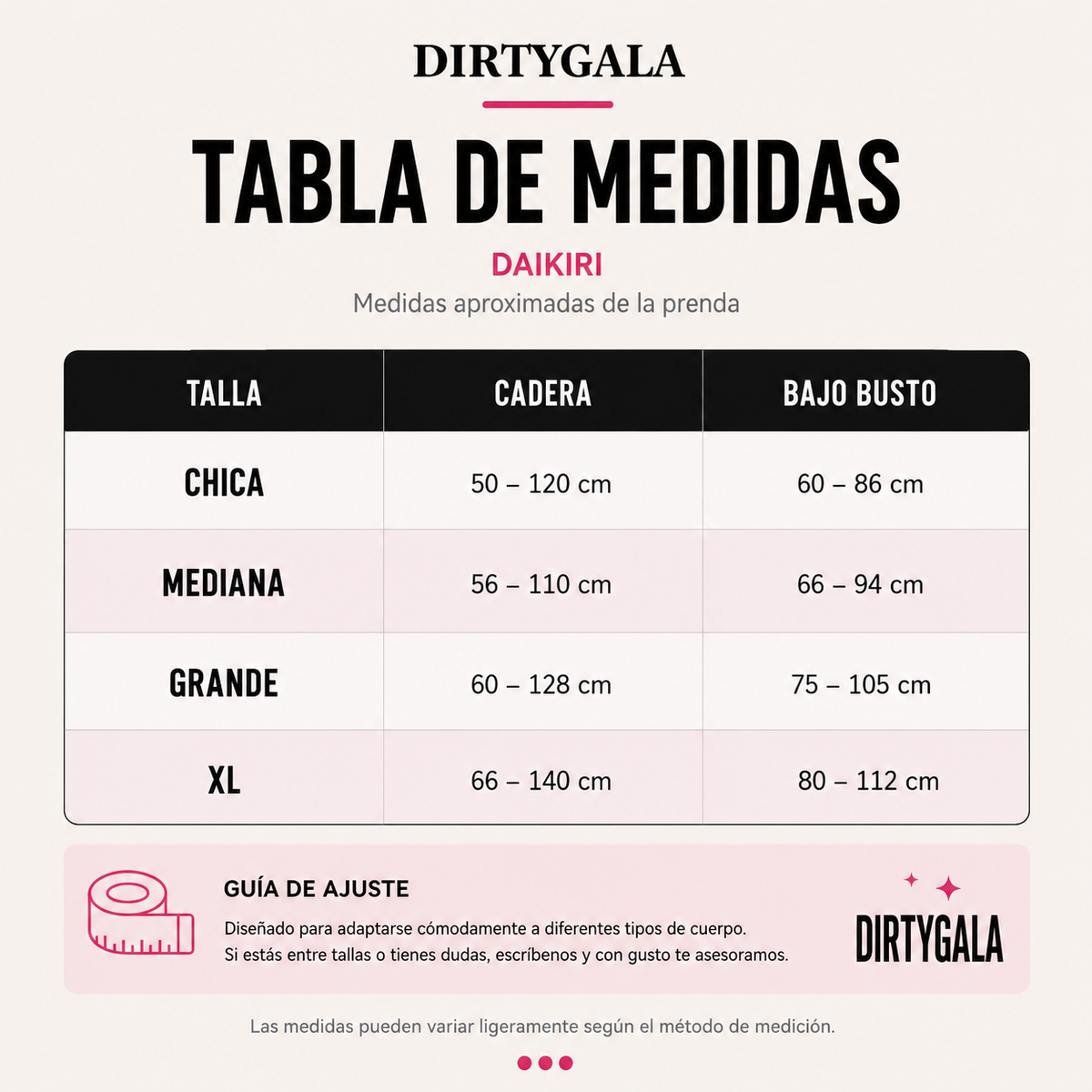 Set Daikiri — encaje bordado