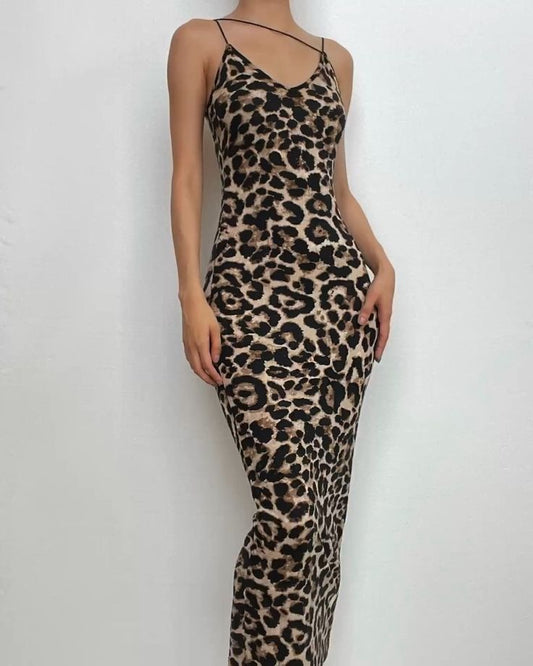 Vestido leopardo 🐆