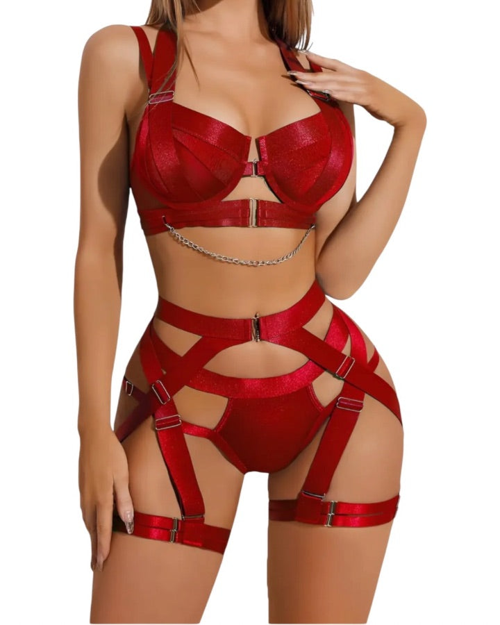 Conjunto escarlata