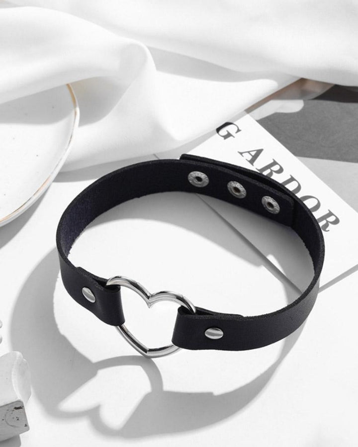 Chocker corazón 🖤