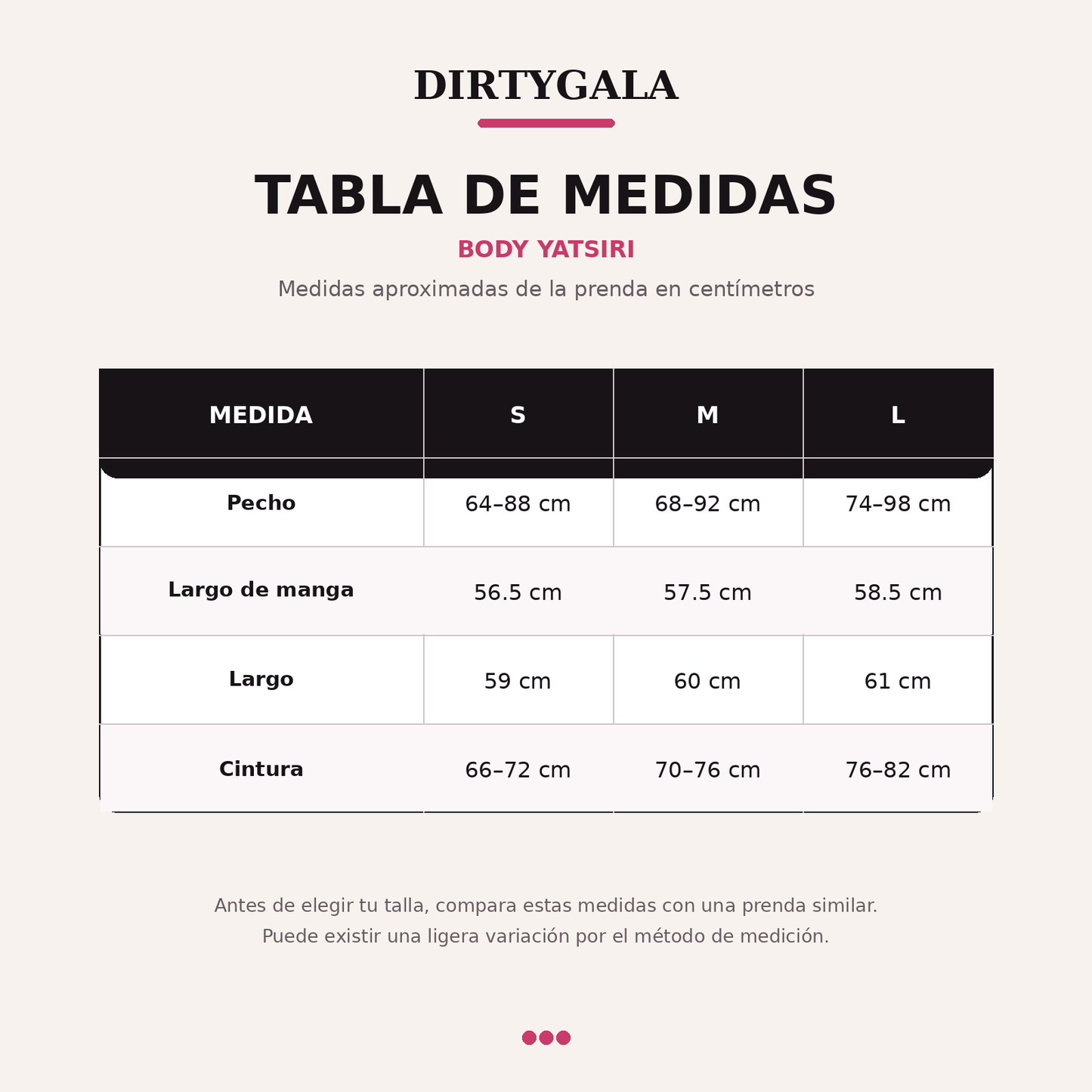 Body + medias Yatsiri