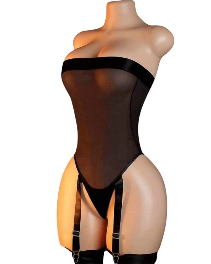 Body con medias Aurora